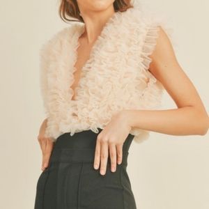 NWT Tulle bodysuit